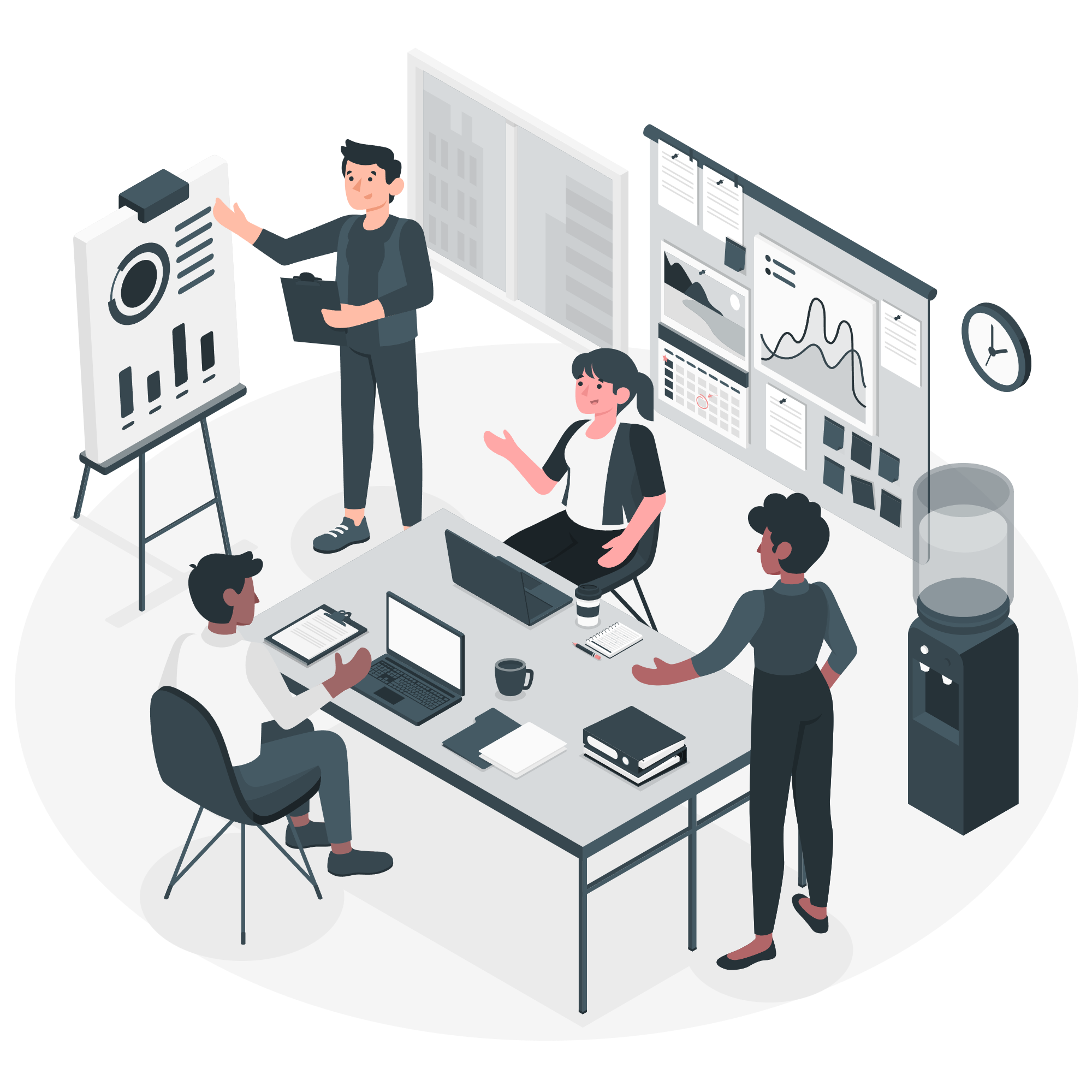 Inspire Works Agency Illustration